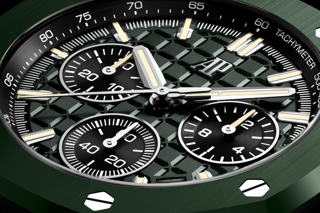 Green ceramic Royal Oak Offshore 2025 Audemars Piguet
