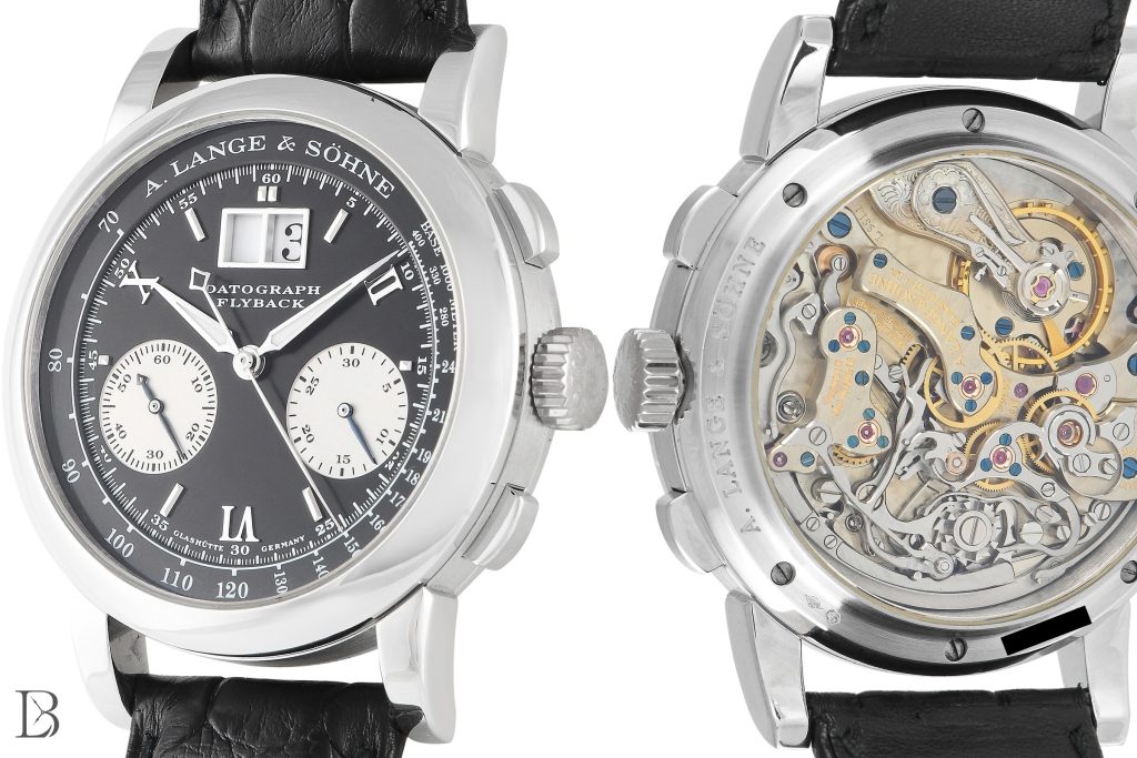 A. Lange & Sohne Datograph in platinum, ref. 403.035
