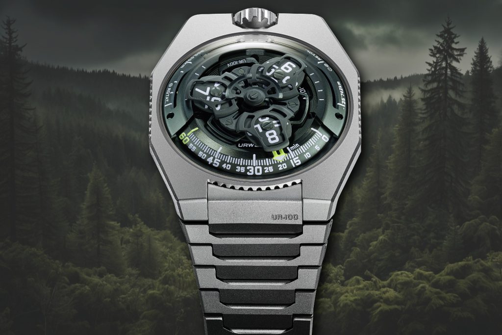 Urwerk UR-100V Magic T "Hunter Green"