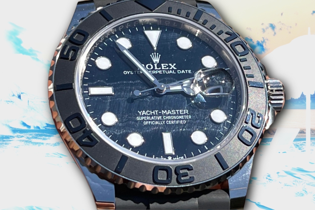 Rolex Yacht-Master 42 with falcon's eye dial