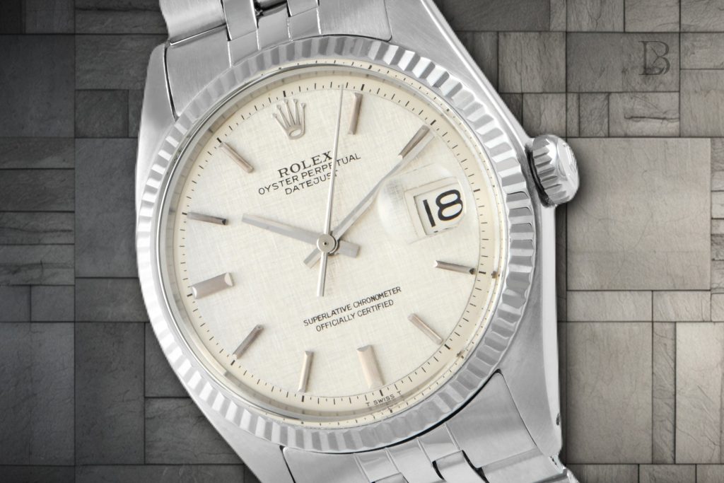 Linen dial Datejust