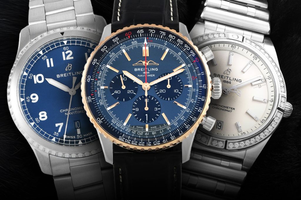 Three Breitling watches from the Georges Kern era