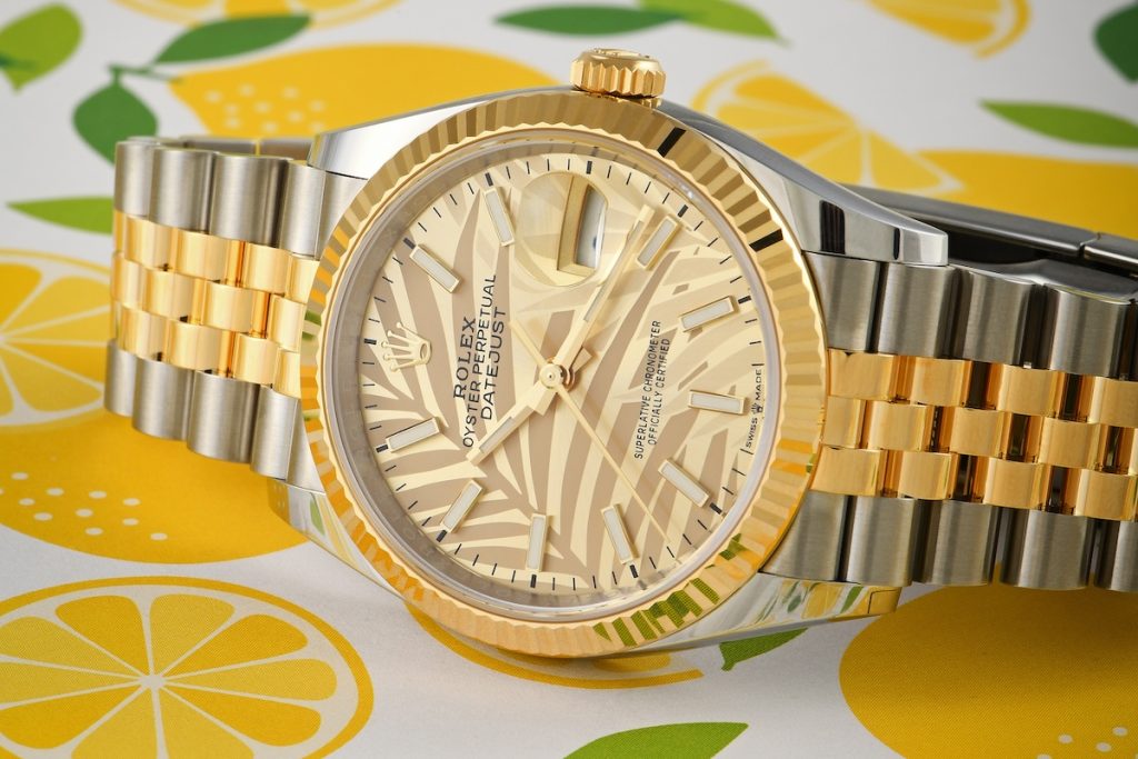 Datejust 36 Palm 126233
