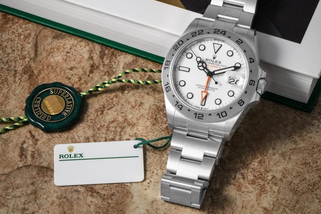 Explorer II 226570 "Polar" White Dial
