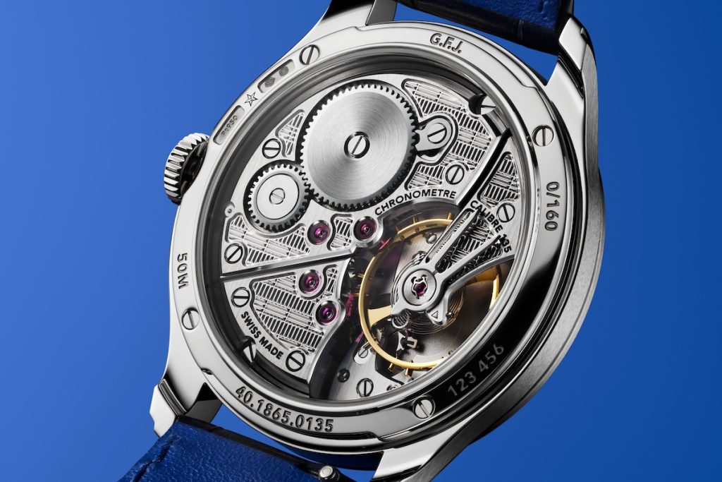 Calibre 135 inside the G.F.J. watch (Image: Zenith)