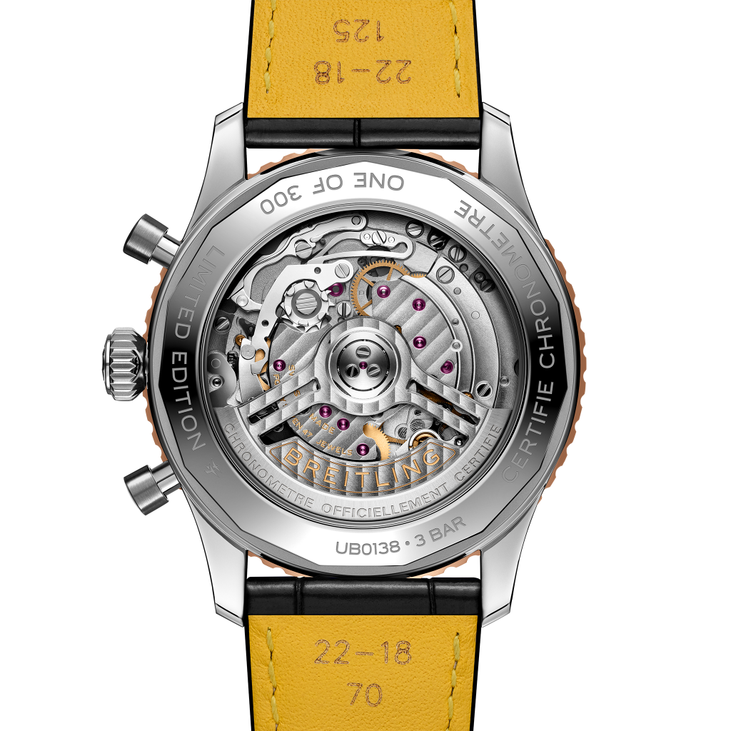 2025 Breitling with exhibition caseback