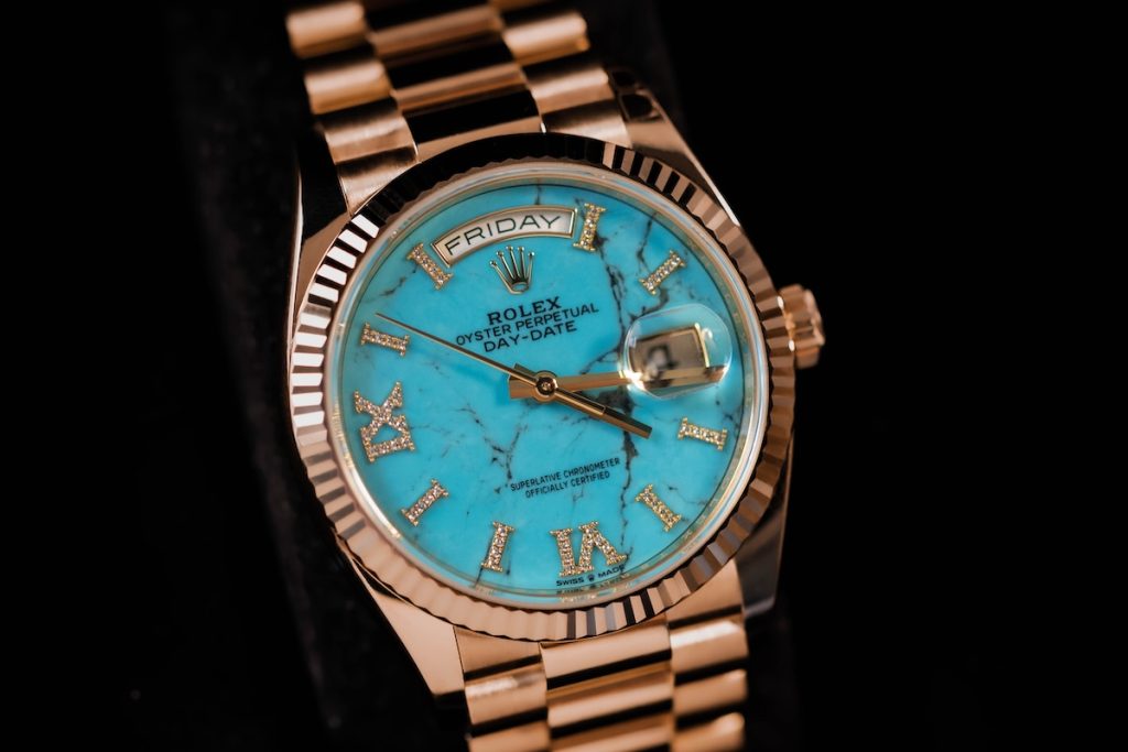 Turquoise Rolex Day-Date