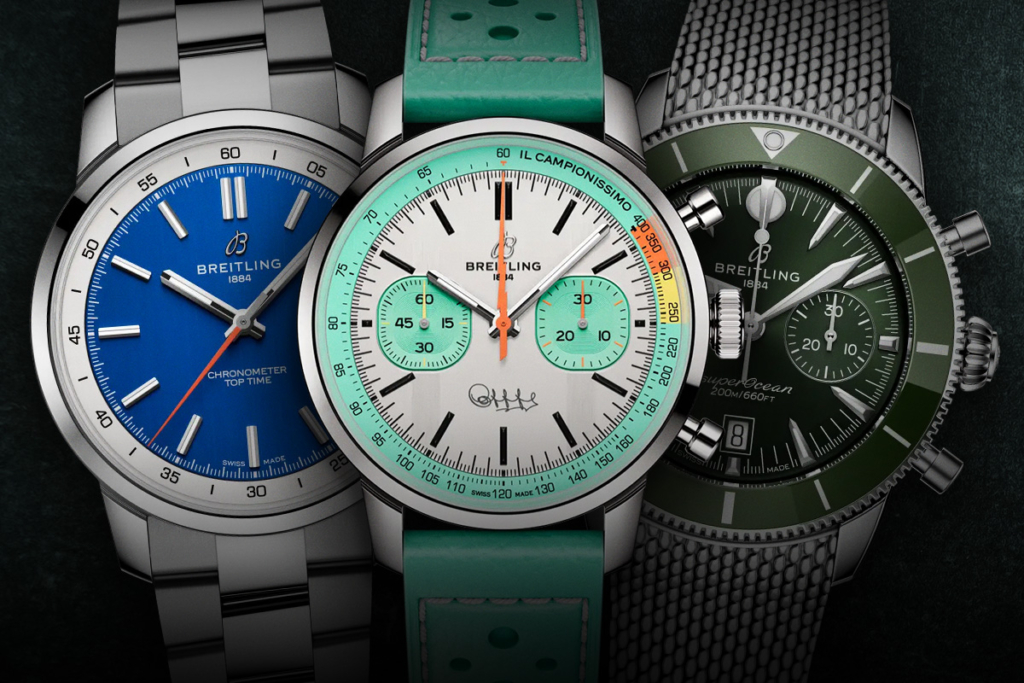 Three 2025 Breitling releases