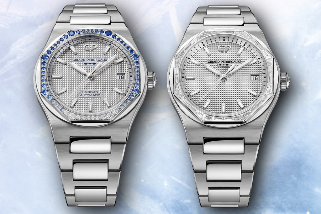 Gem-set 2025 releases: Ref. 81005-11S3464-1CM (left) and ref. 81005-58S3463-1CM (right)