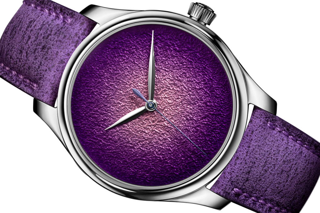Endeavour Centre Seconds Concept Purple Enamel