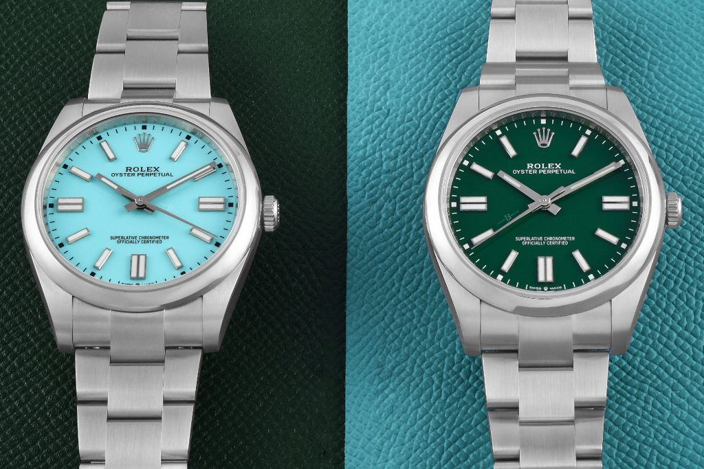 The Rolex 6-digit era is more colorful than the 5-digit era
