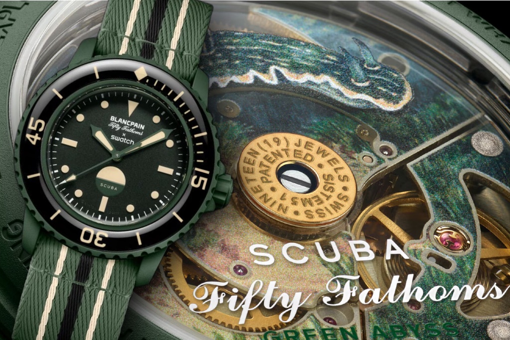 Scuba Fifty Fathoms Green Abyss