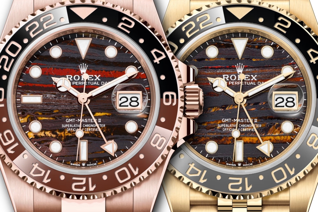 The Rolex tiger iron dial is new for 2025