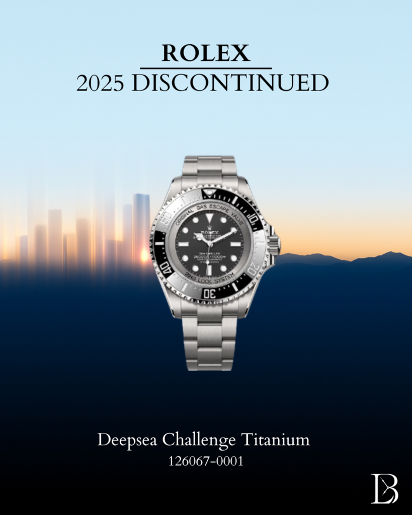 Deepsea Challenge 126067-0001 has been replaced with Deepsea Challenge 126067-0002 due to dial update
