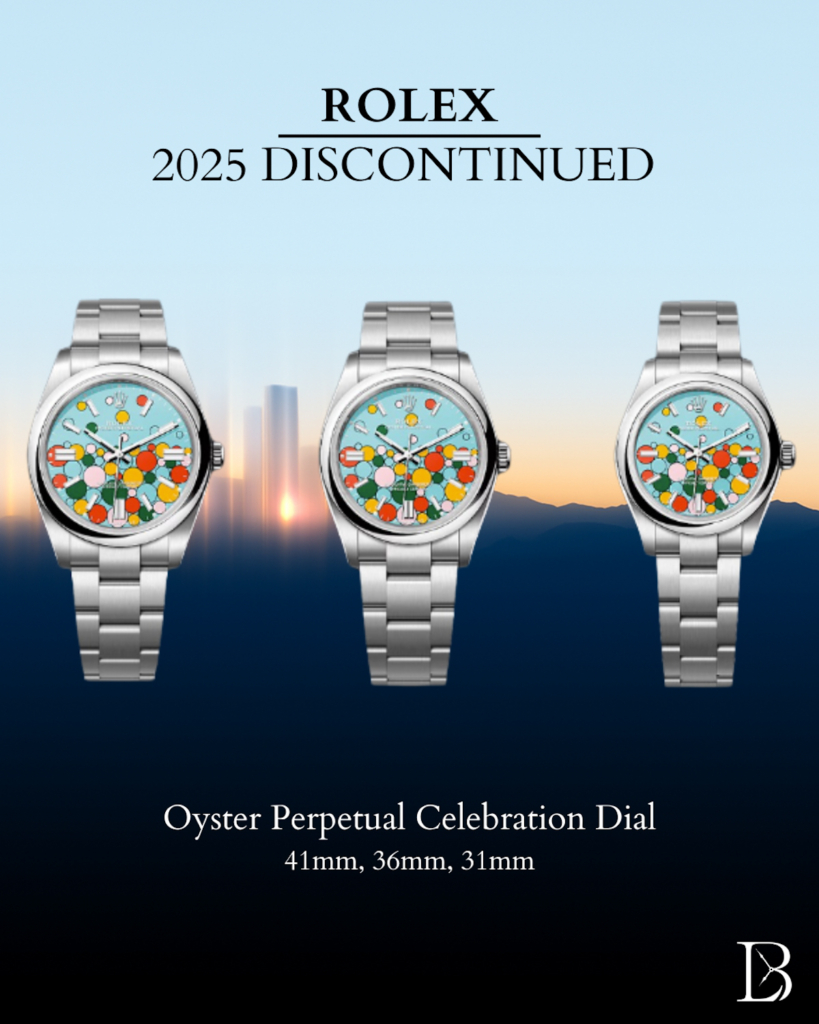 Rolex Celebration dials discontinued in 2025