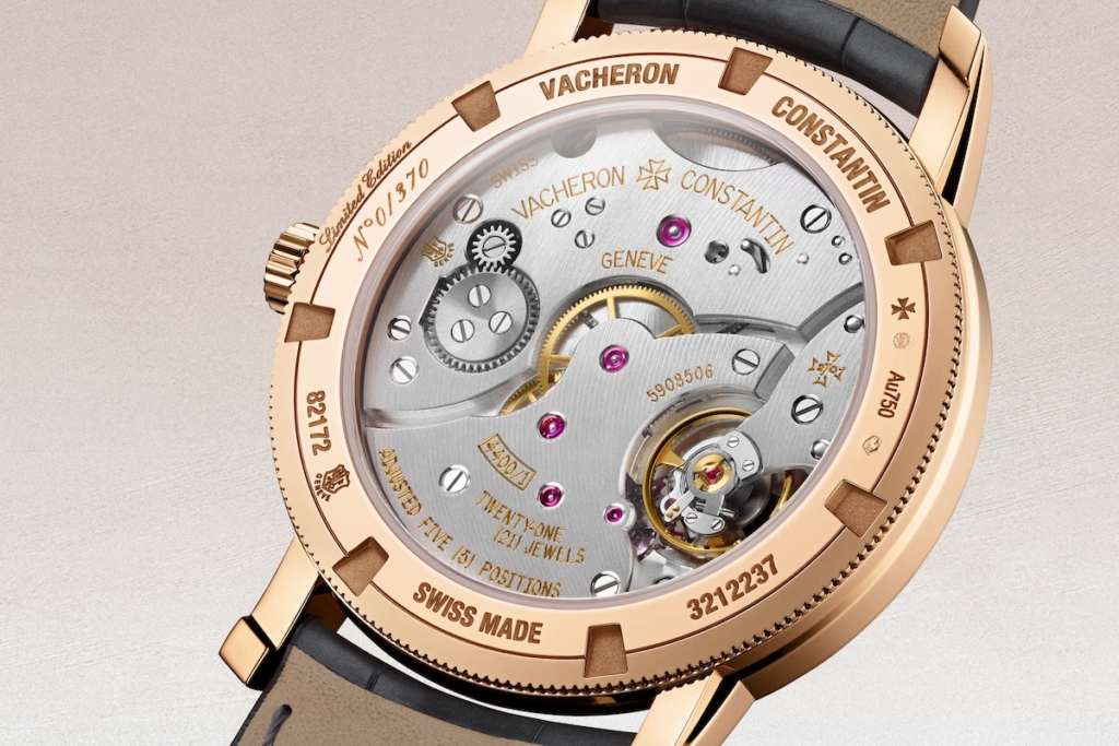Vacheron Constantin Cotes Unique decoration. 