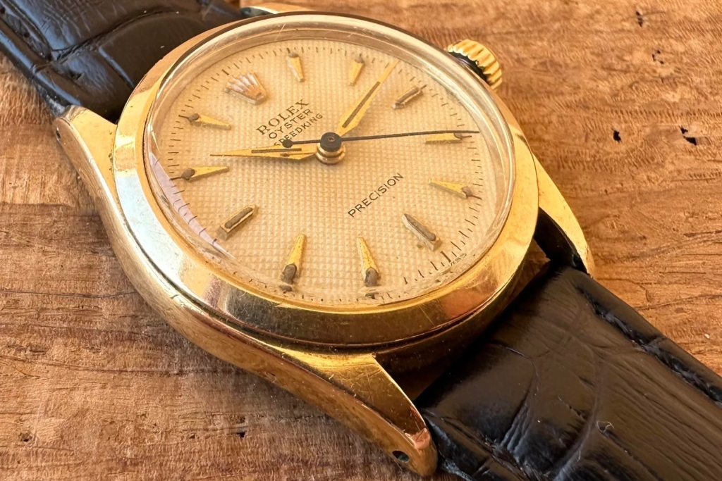Ref. 6418 with waffle dial