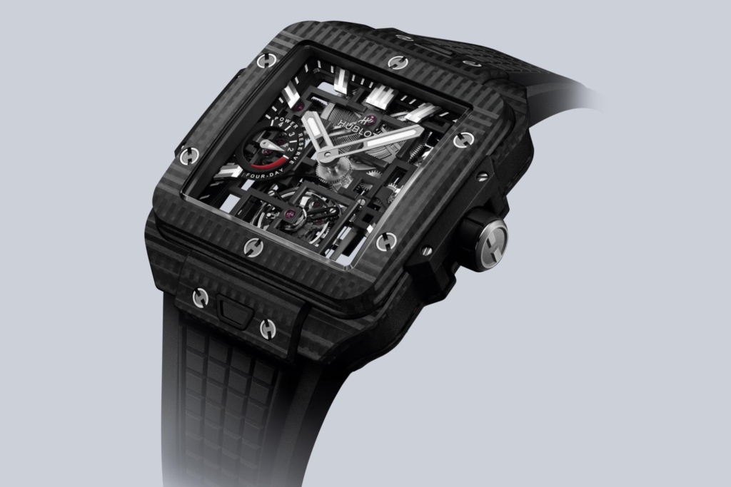 The Square Bang Tourbillon 4-Day is one of the more interesting 2025 Hublot releases
