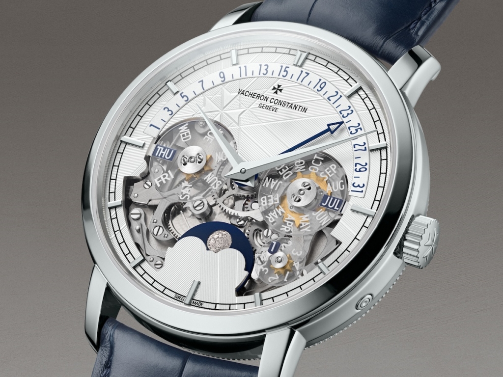 Traditionnelle Perpetual Calendar Retrograde Date Openface