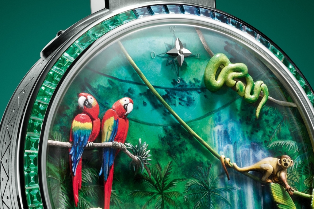 Escale en Amazonie Pocket Watch