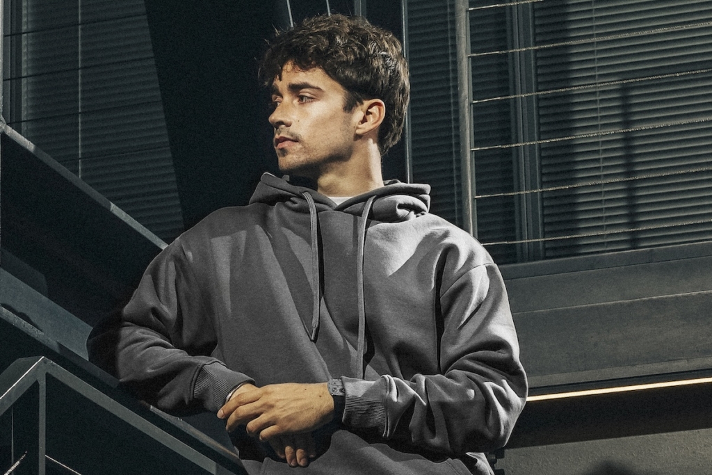 Charles LeClerc wearing RM UP-01 Richard Mille Ferrari watch