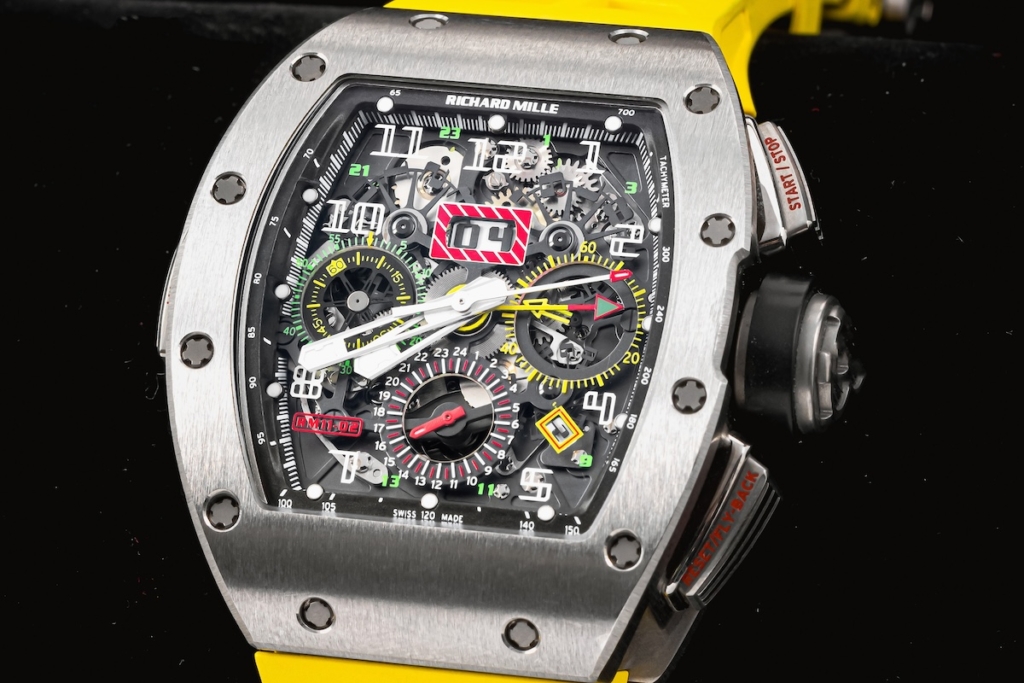 Titanium RM 11-02 Automatic Flyback Chronograph Dual Time Zone