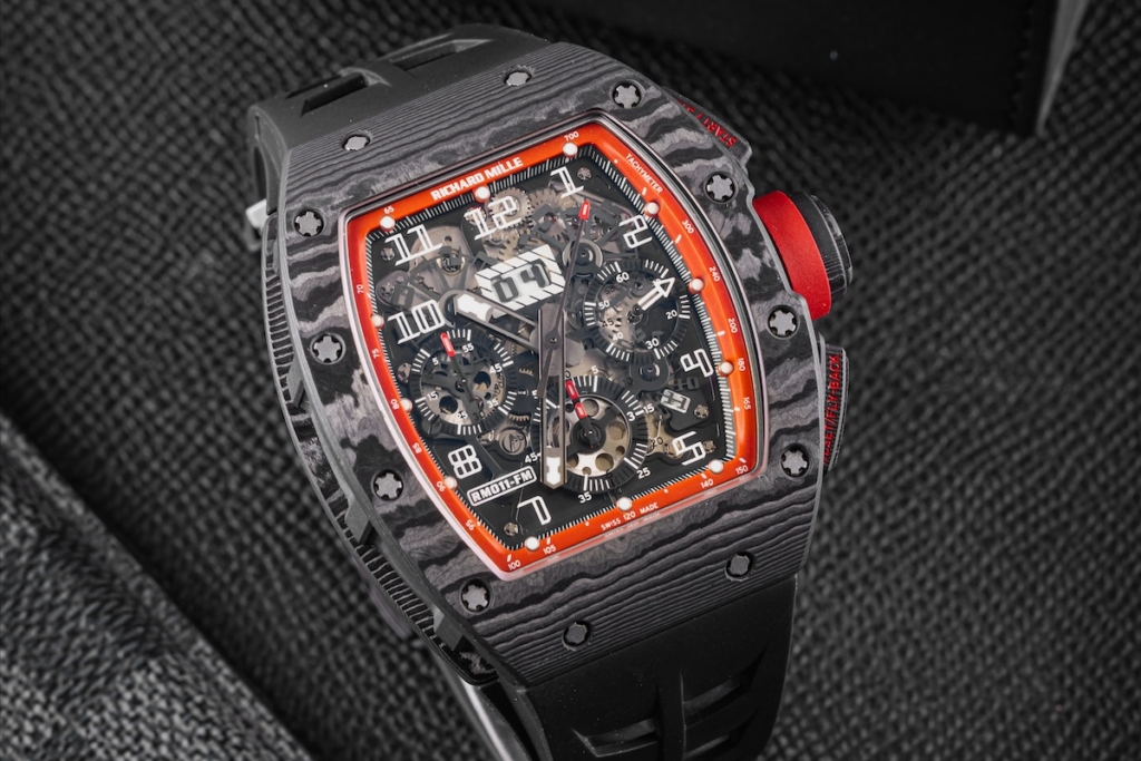 Richard Mille RM011 Automatic Flyback Chronograph Felipe Massa in carbon