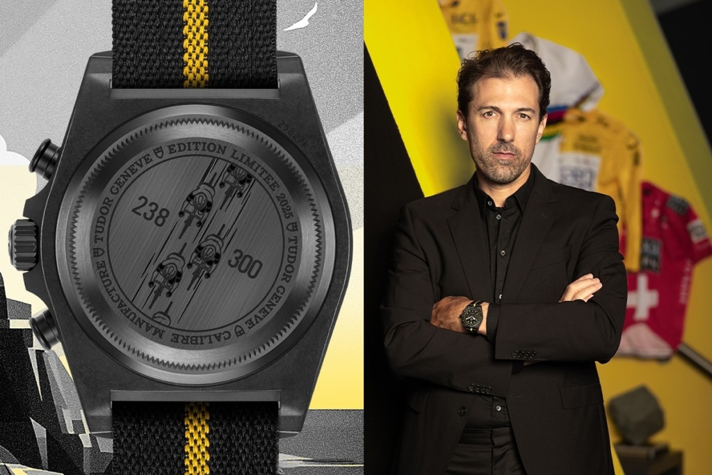 Tudor Pelagos FXD Chrono "Yellow" caseback and Fabian Cancellara