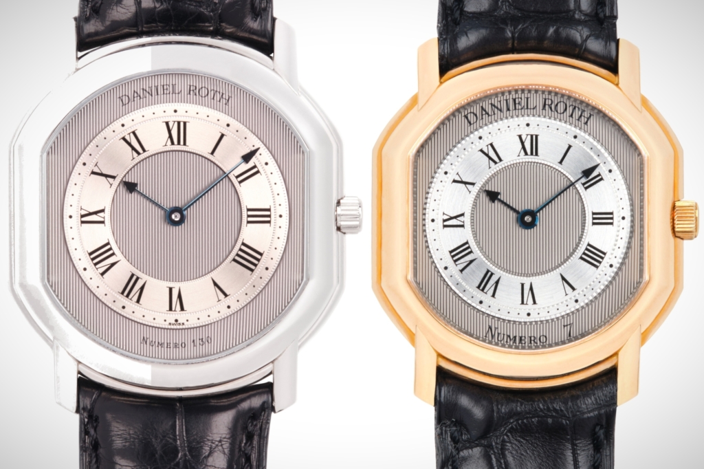 The two original Daniel Roth Extra Plat models