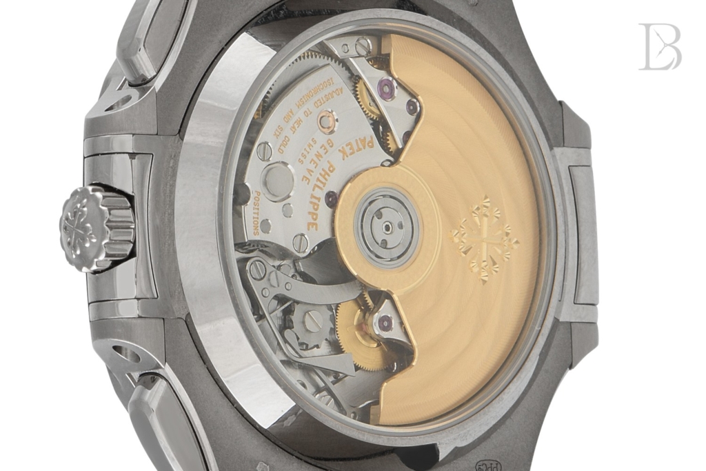 Caliber CH 28-520 C/522 powers the Patek Nautilus Denim