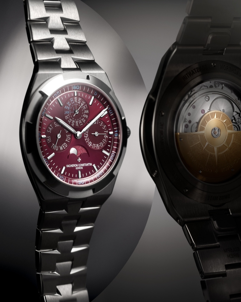 Overseas ref. 4300V/220G-H151 burgundy white gold