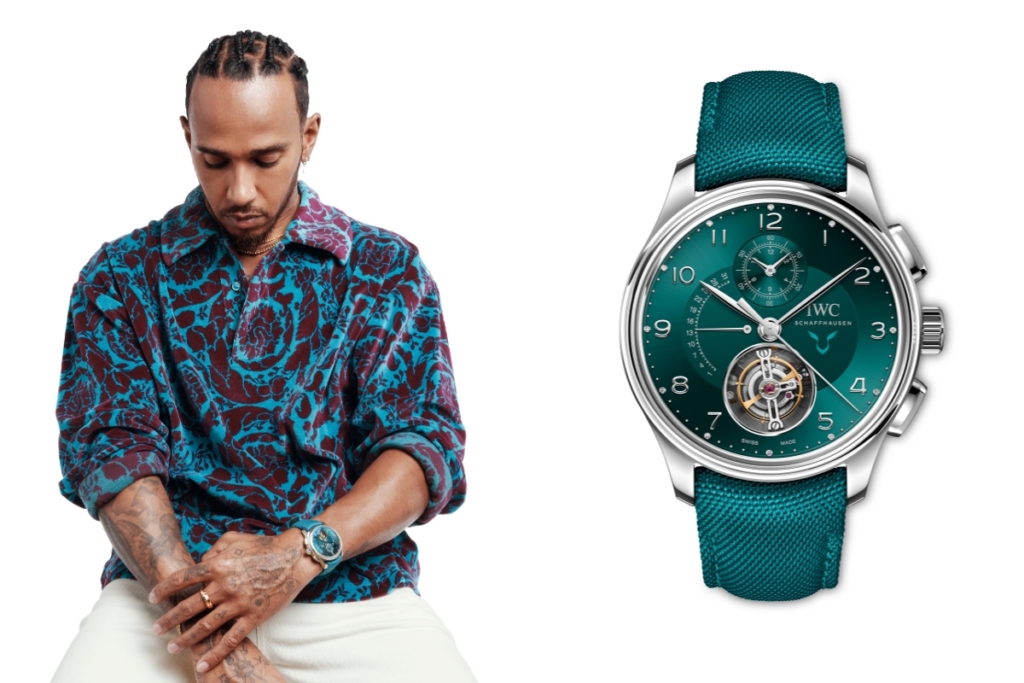 Portugieser Tourbillon Rétrograde Chronograph Lewis Hamilton (Image: IWC)