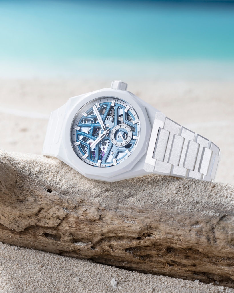 Zenith Defy Skyline Skeleton White Surfer Ceramic