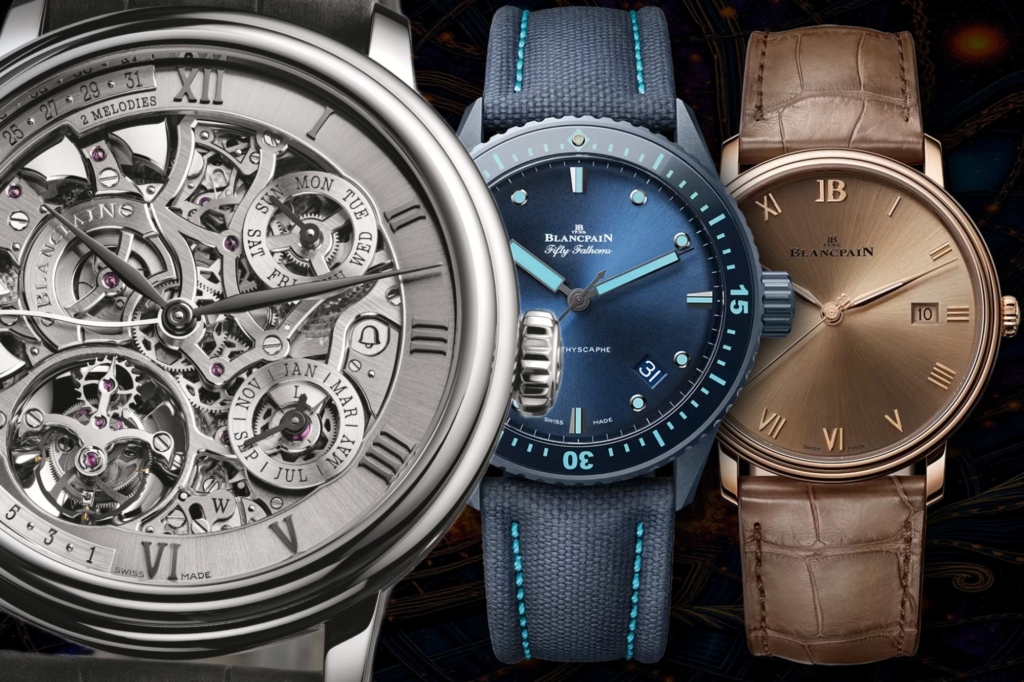 Three of the 2025 Blancpain releases