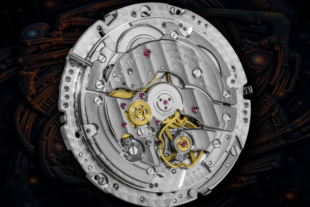 Caliber 6654.4 from the 2025 Blancpain Villeret Quantième Complet