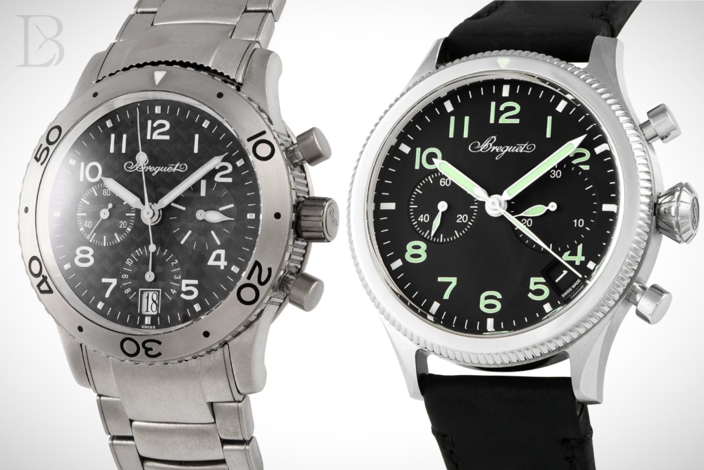 Breguet Type XX Transatlantique Watch ST 3820 and Breguet Type 20 Chronographe Watch 2057ST-92-3WU