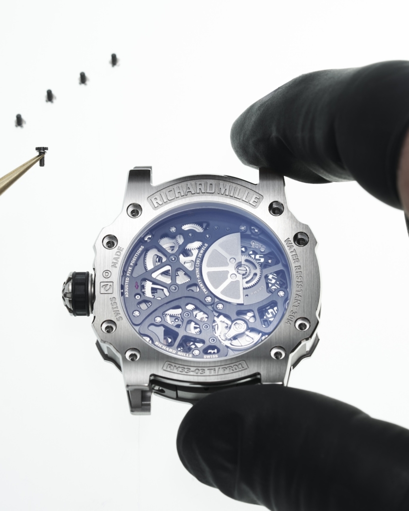 Caliber RMXP3 skeletonized movement