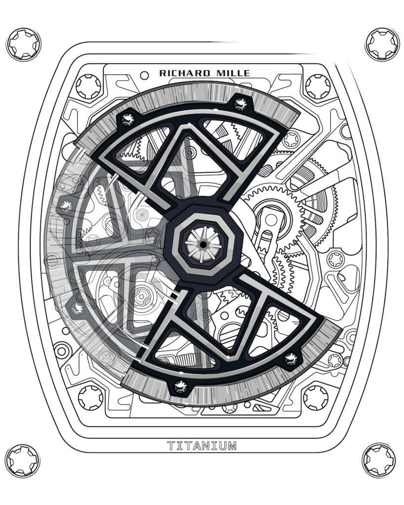 Richard mille Butterfly Rotor