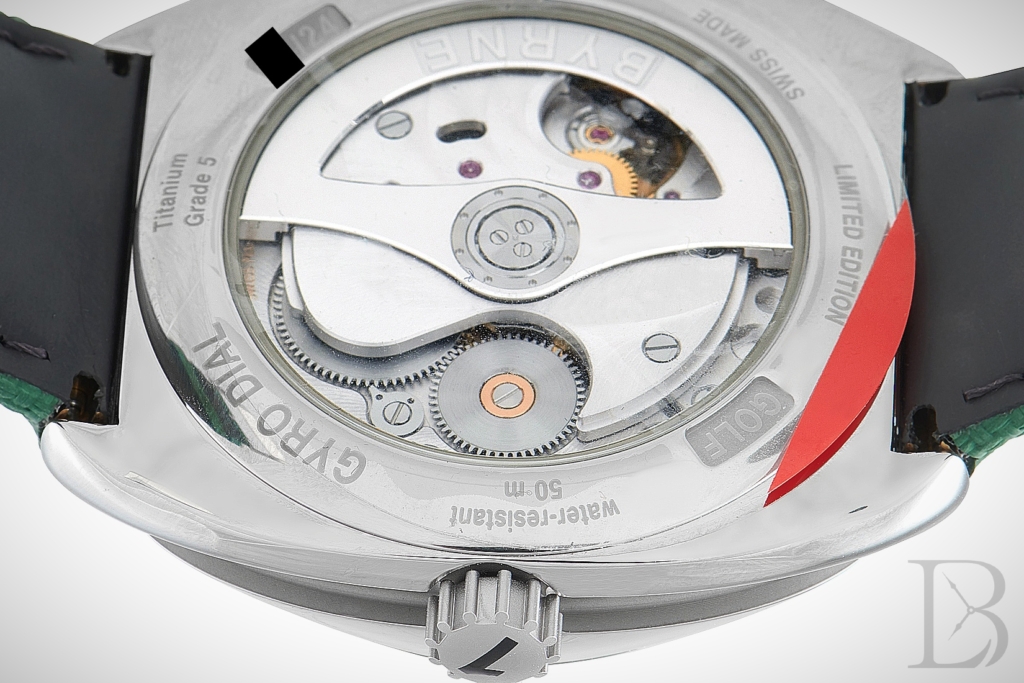 Byrne watches are powered by Le Temps Manufacture movements