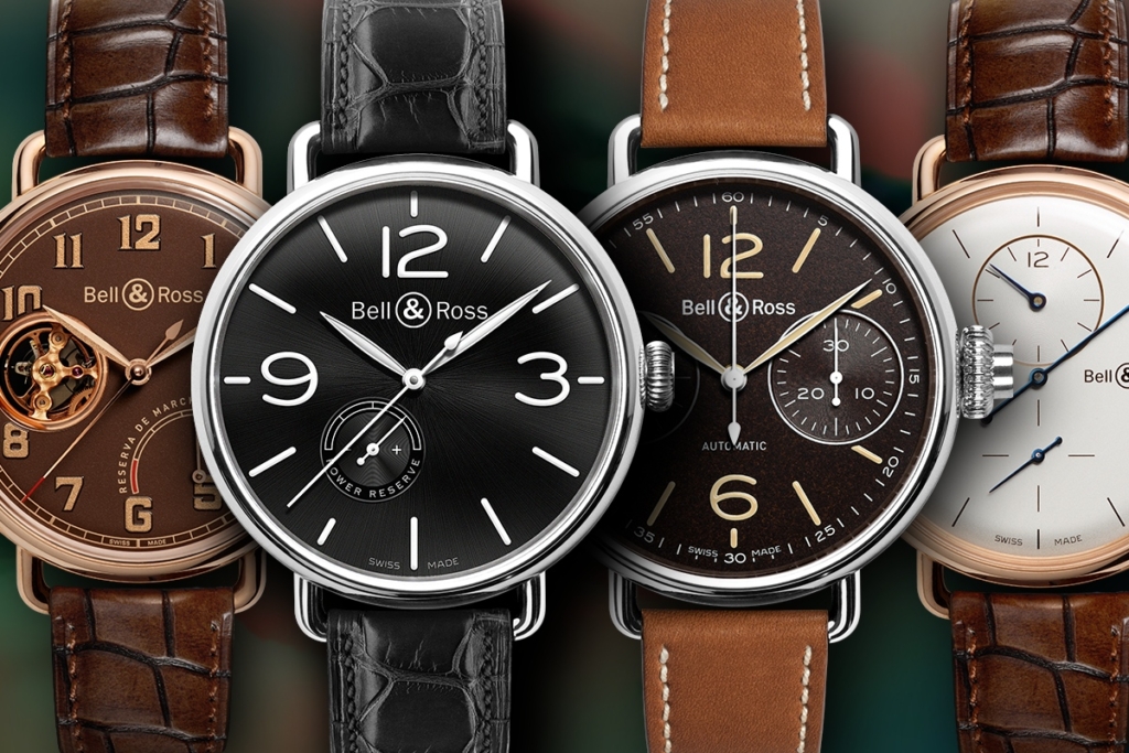 Four versions of the Bell & Ross WW1