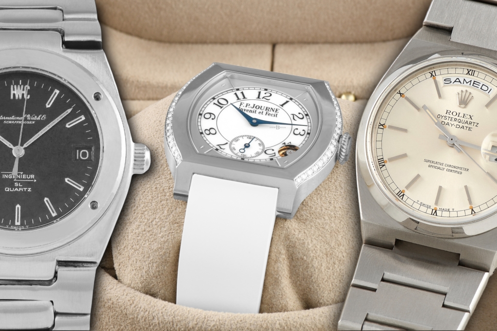 Three of the best quartz luxury watches