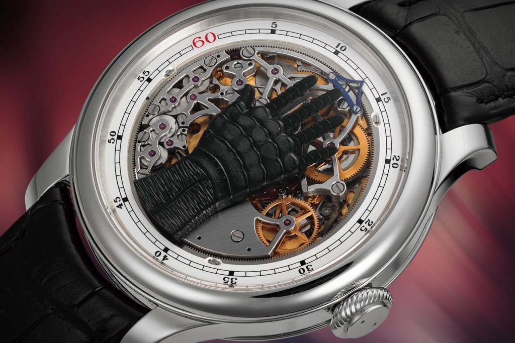 This FFC prototype was originally owned by Francis Ford Coppola, who provided the core concept of the watch to begin with. Photo: Phillips