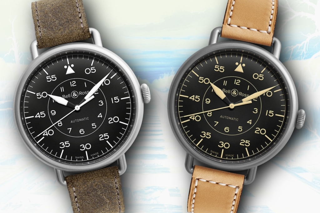 Heritage and Military versions of the first time-only watch in the series