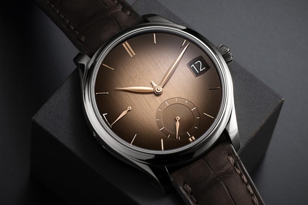 2025 H. Moser & Cie Endeavour Perpetual Calendar Smoked Salmon