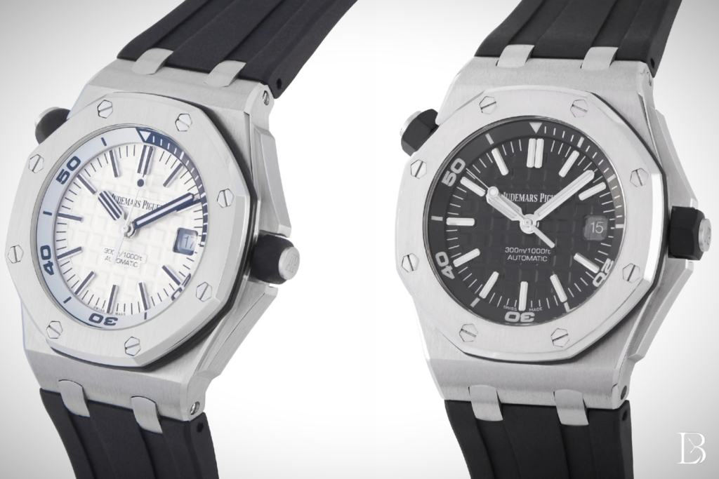 Audemars Piguet Royal Oak Offshore Diver ref. 15710ST and 15703ST