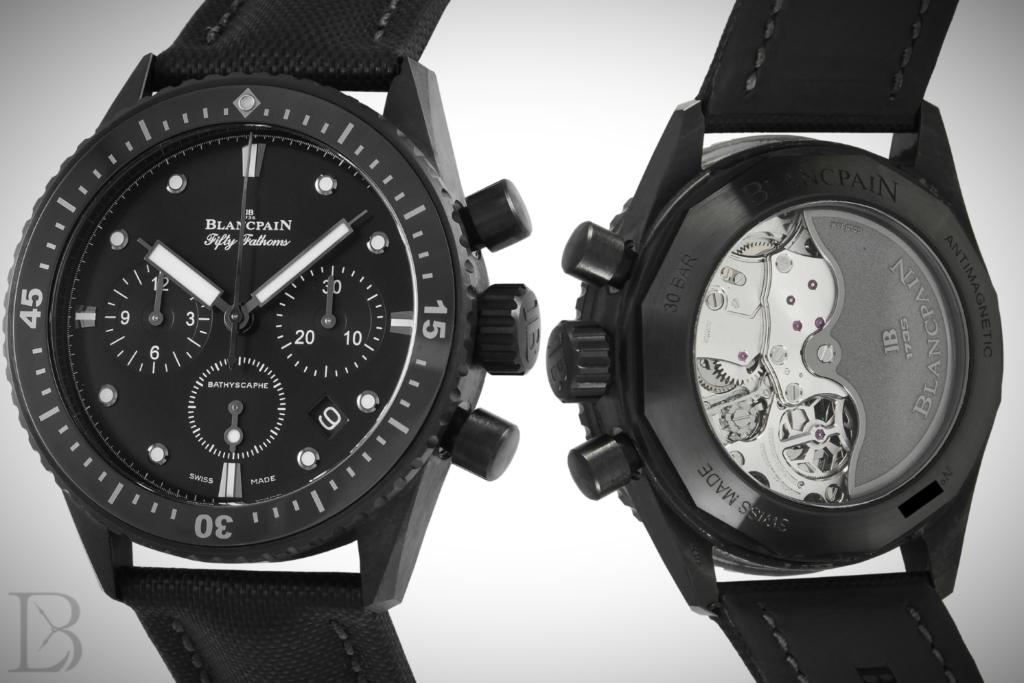 Blancpain Fifty Fathoms Bathyscaphe Flyback Chronograph Watch 5200-0130-B52A