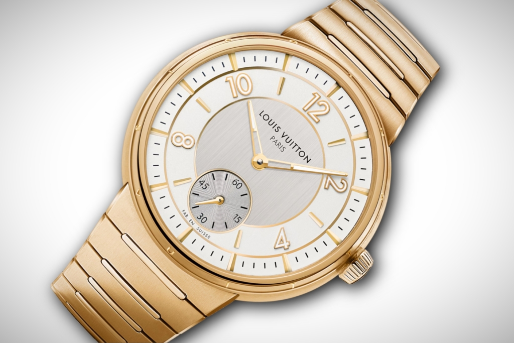 Louis Vuitton Tambour ref. W1YG10, automatic, 40mm, yellow gold