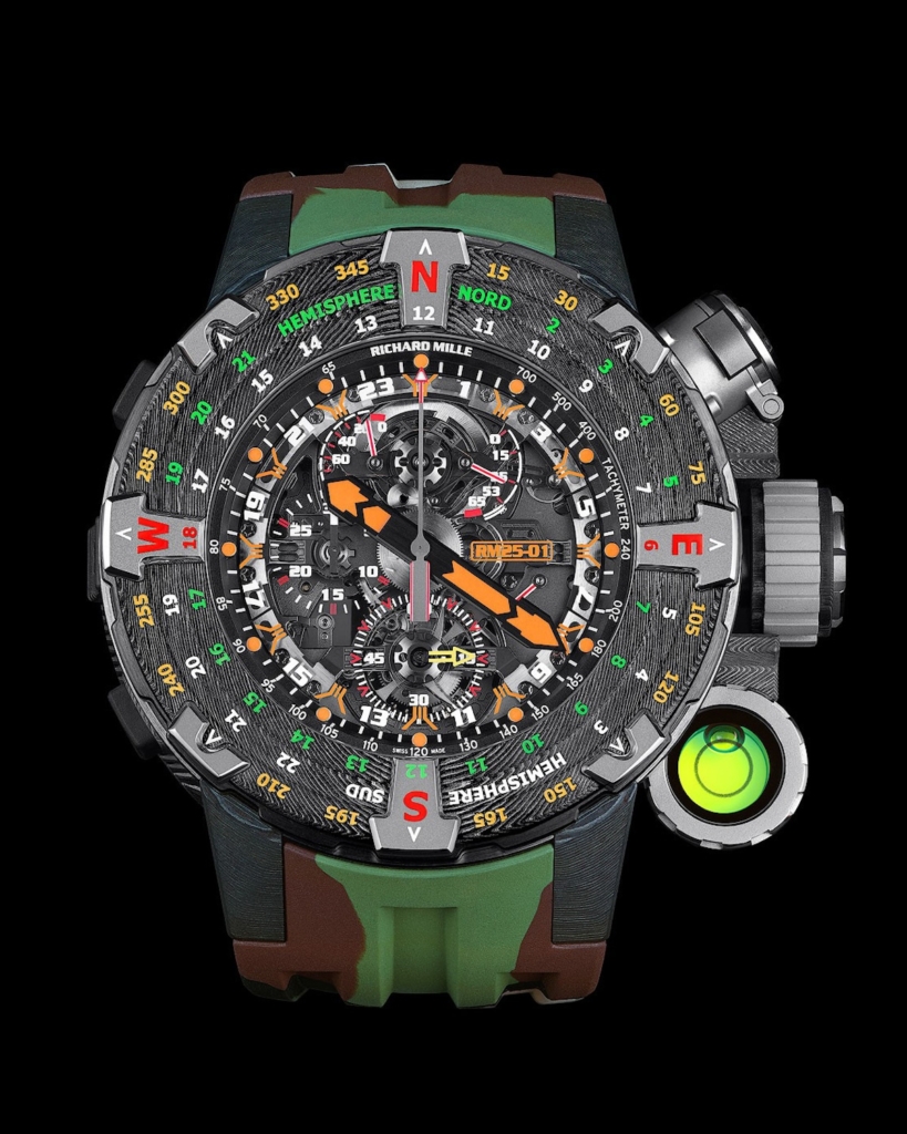 Richard Mille RM 25-01 Manual Winding Tourbillon Chronograph Adventure