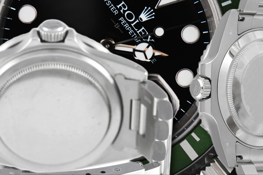 Rolex Submariner thickness has been about 12.5mm for decades