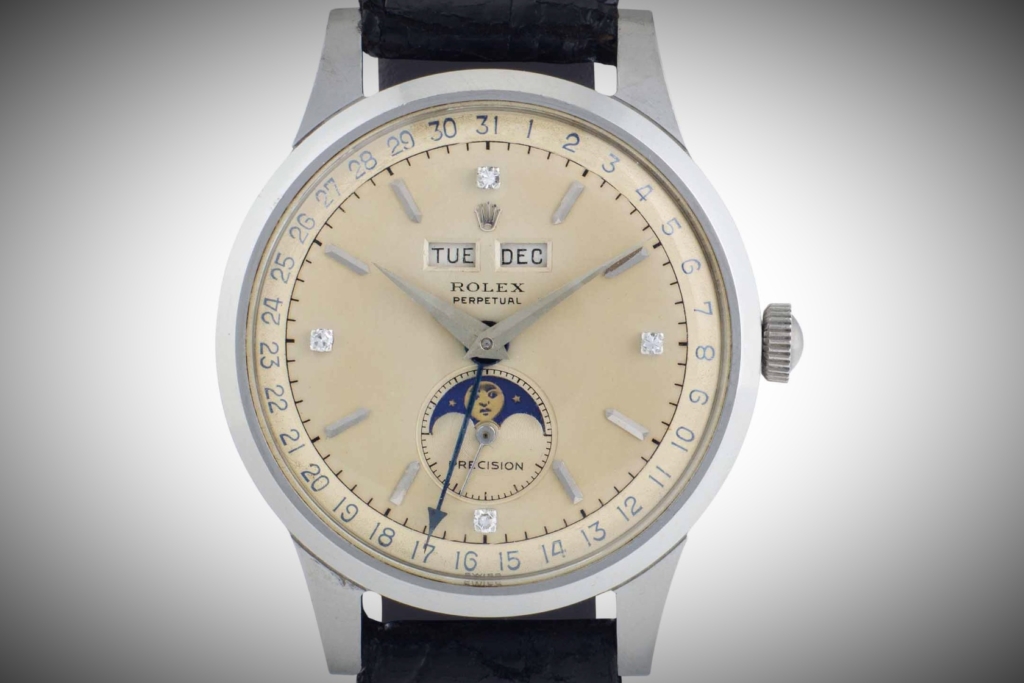 The most expensive Rolex Padellone ever sold had a diamond dial